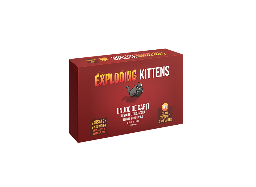 Exploding Kittens (Romanian Edition)