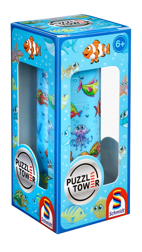 PUZZLETOWER CHILDREN, WATERWORLD 44 RON Regatul Jocurilor, Board Games, Jocuri de societate